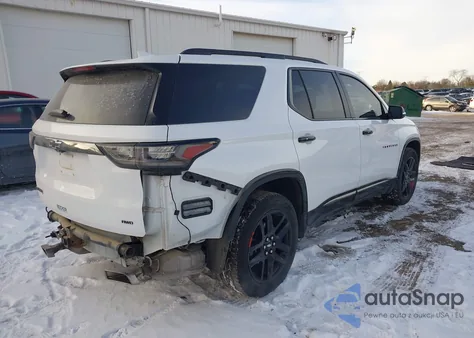 2020 Chevrolet Traverse Awd Premier z USA, uszkodzony, nr VIN 1GNEVKKW9LJ161828